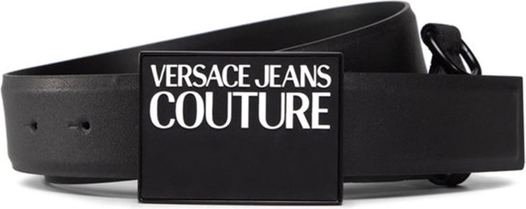 Versace Jeans Couture Belt Unisex Belt Cuoio+gommato 72ya6f32.l01 Zwart