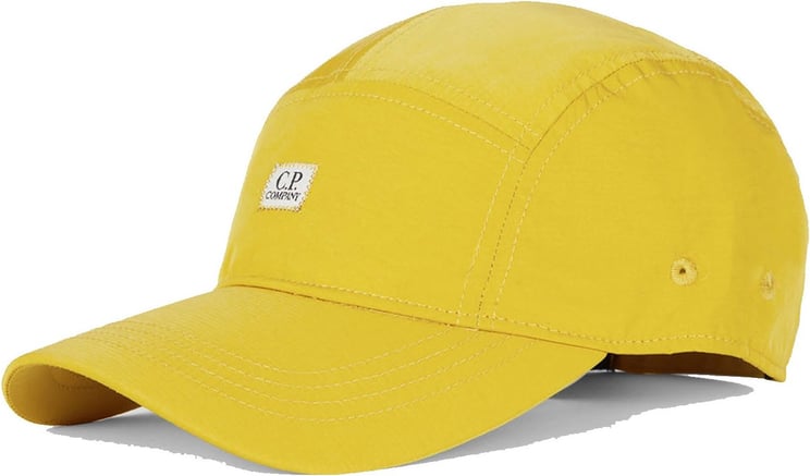 CP Company Hat Unisex C.p. Company Chrome Logo Cap 12cmac173a-005434a-239 Geel