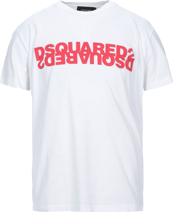 Dsquared2 T-shirt Man Dsquared S74g0635s22427989x Wit