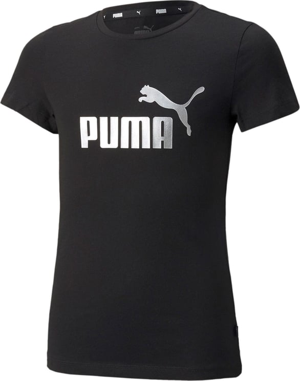 Puma T-shirt Kid Ess+ Logo Tee 846953.01 Zwart