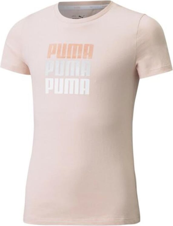 Puma T-shirt Kid Alpha Tee G 589228.36 Roze