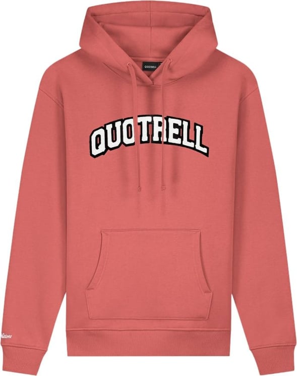 Quotrell University Hoodie | Brick / White Roze