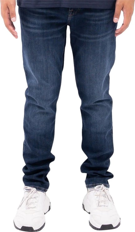 7 For All Mankind Slimmy Tapered Stretch Tek Native Jeans Blauw