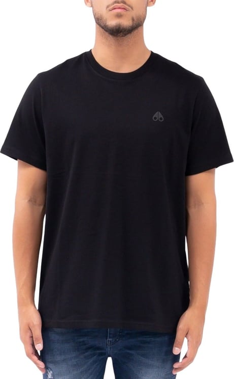 Moose Knuckles Loring T-shirt Zwart