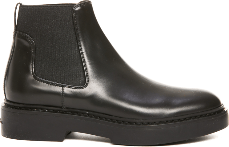 Santoni Boots Black Zwart