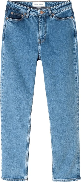 Samsøe Samsøe High waist jeans Blauw