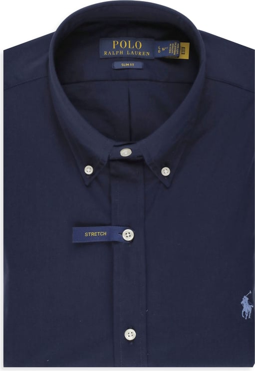 Ralph Lauren Shirts Newport Navy Blauw