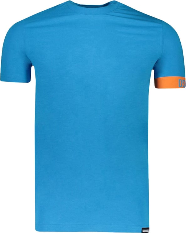 Dsquared2 Round neck t-shirt 456 Blauw