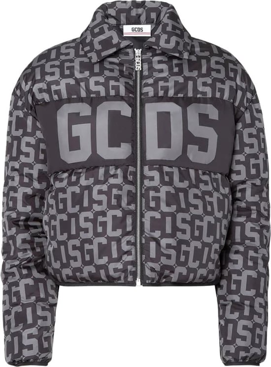 GCDS Coats Black Zwart