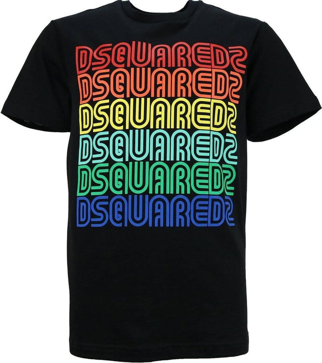 Dsquared2 Dsquared T-shirt Arcobaleno Male Wit