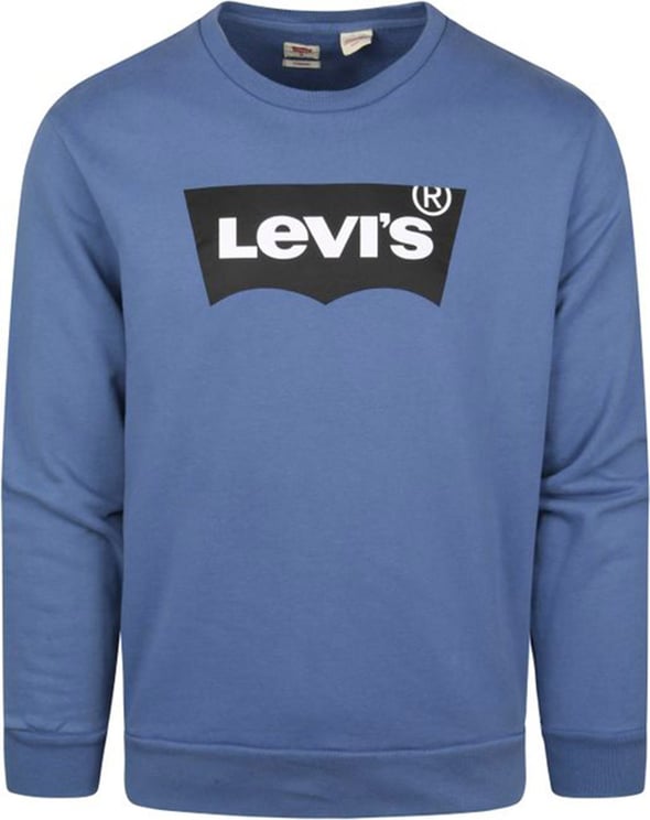 Levi's Sweatshirt Man Red Standard Graphic Crew 38423-0015 Blauw