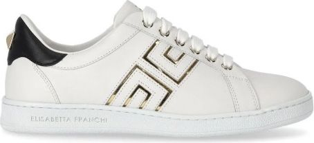 Elisabetta Franchi Flat Shoes White White