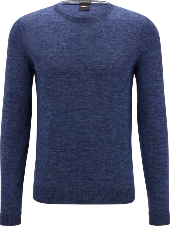 Hugo Boss Sweaters Blue Blauw