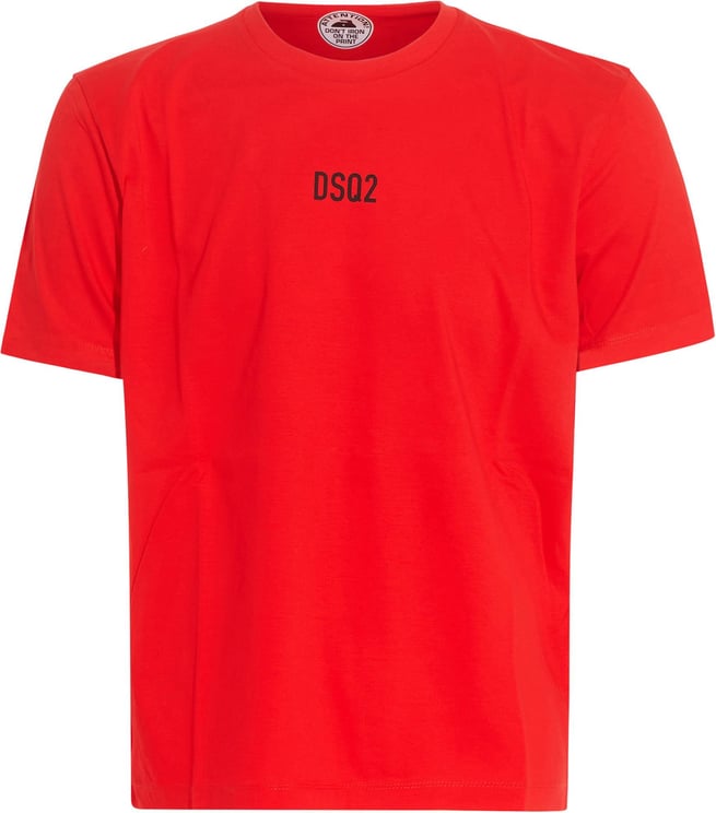 Dsquared2 red ceresio 9 t-shirt Rood