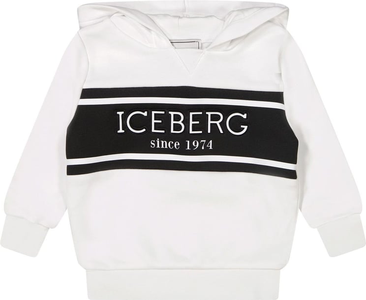 Iceberg Iceberg MFICE3301B baby trui wit White