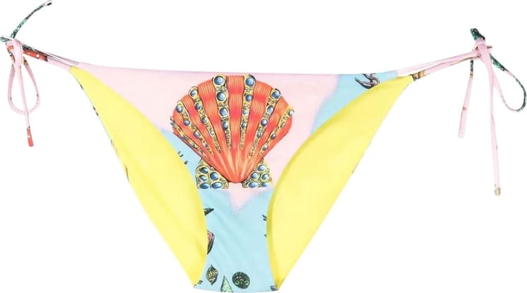 Versace shell print bikini bottoms Divers