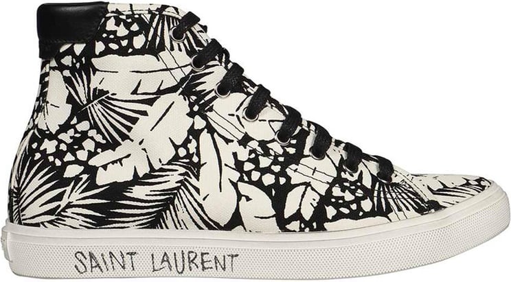 Saint Laurent Saint Laurent High Top Sneakers Wit