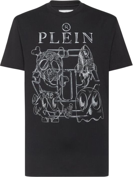 Philipp Plein T-shirts And Polos Black Zwart