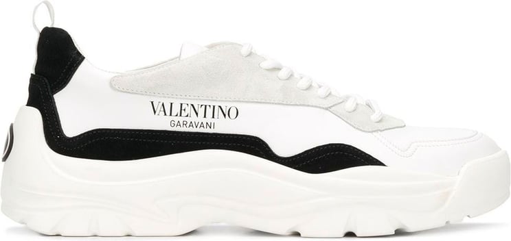 Valentino Valentino Bounce Leather Sneakers Wit