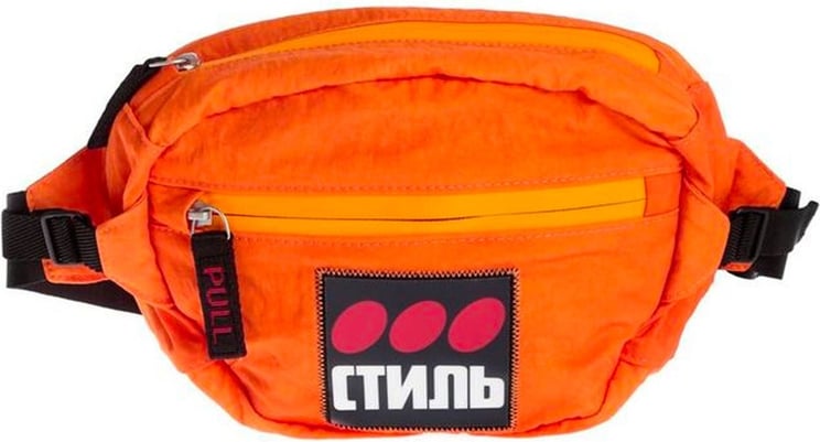Heron Preston Heron Preston Cyrillic Script Logo Belt Bag Oranje