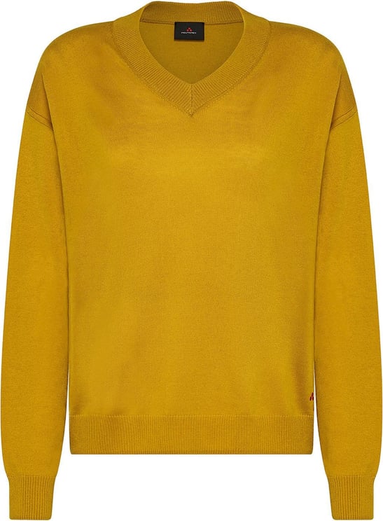 Peuterey ATHENS - Fine knitted woollen jumper Yellow