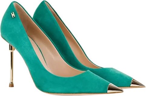 Elisabetta Franchi Flat Shoes Green Green