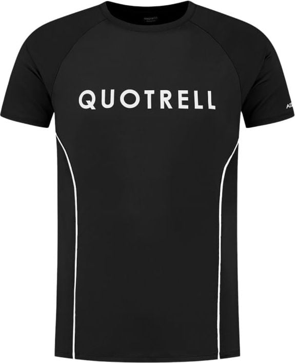Quotrell Torino T-shirt | Black / White Zwart