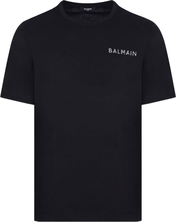 Balmain Logo Tee neon Zwart