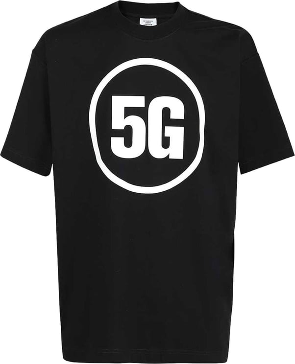 Vetements 5G T-Shirt Zwart