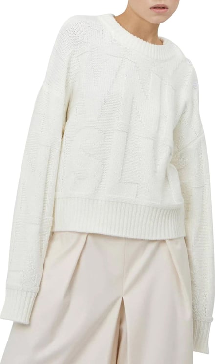 Silvian Heach Sweater White Wit