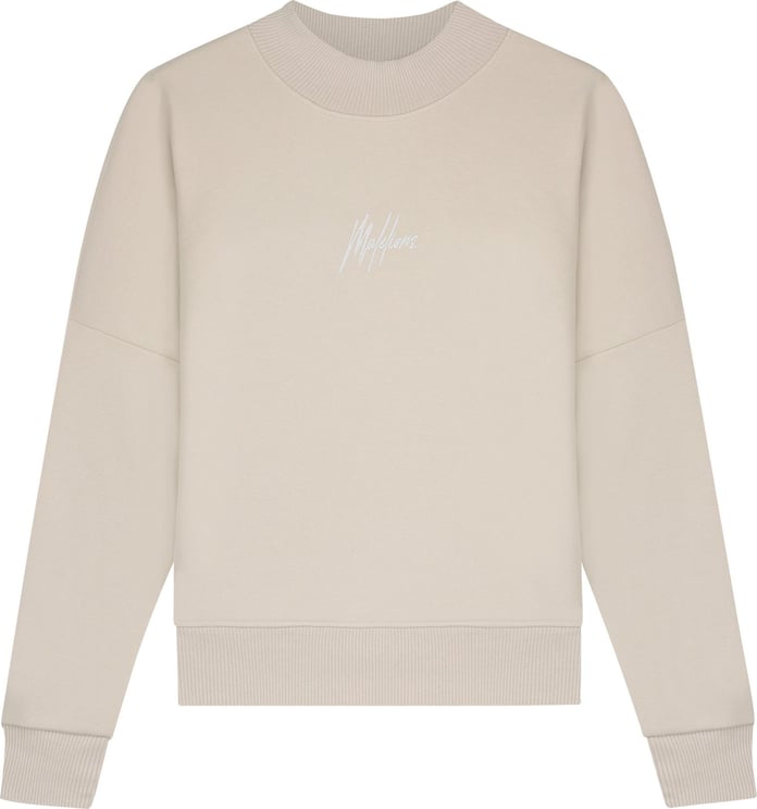 Malelions Brand Sweater - Taupe Taupe