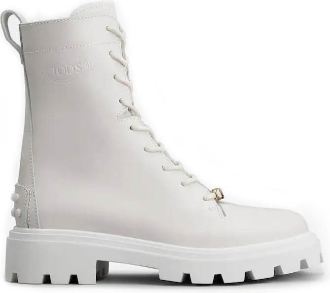Tod's Boots Ivory White Wit