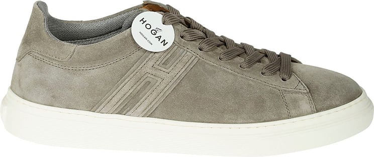 HOGAN Flat Shoes Gray Grijs