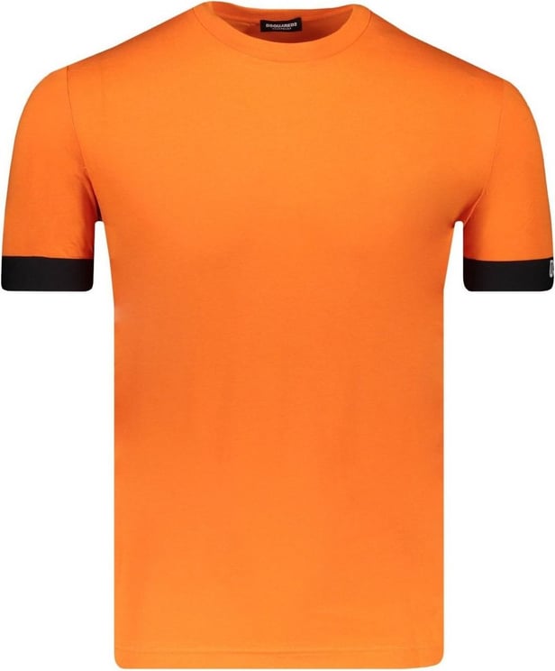 Dsquared2 Round Neck T-Shirt Orange Oranje