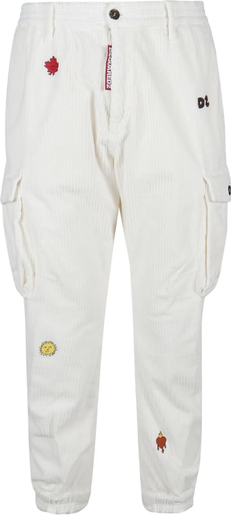 Dsquared2 Cypur Cargo Pant White Wit