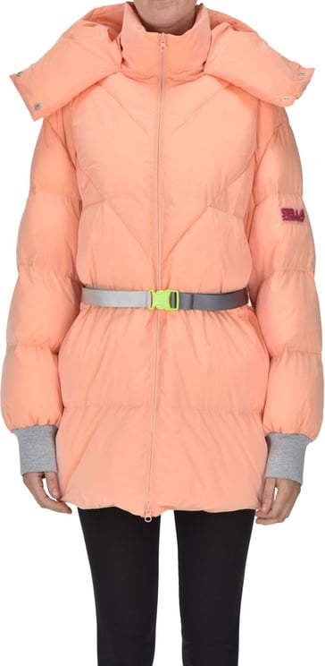 Stella McCartney Quilted Eco-friendly Down Jacket Roze
