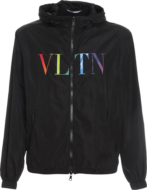 Valentino Valentino Windbreaker Jacket Zwart