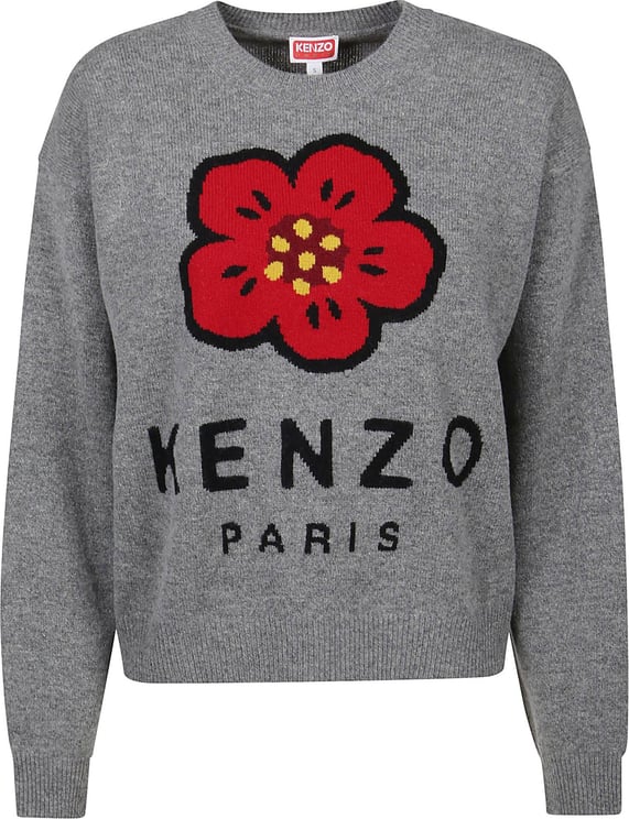 Kenzo Comfort Sweater Grey Grijs