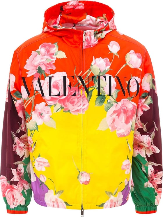 Valentino Valentino Flying Flowers Jacket Rood