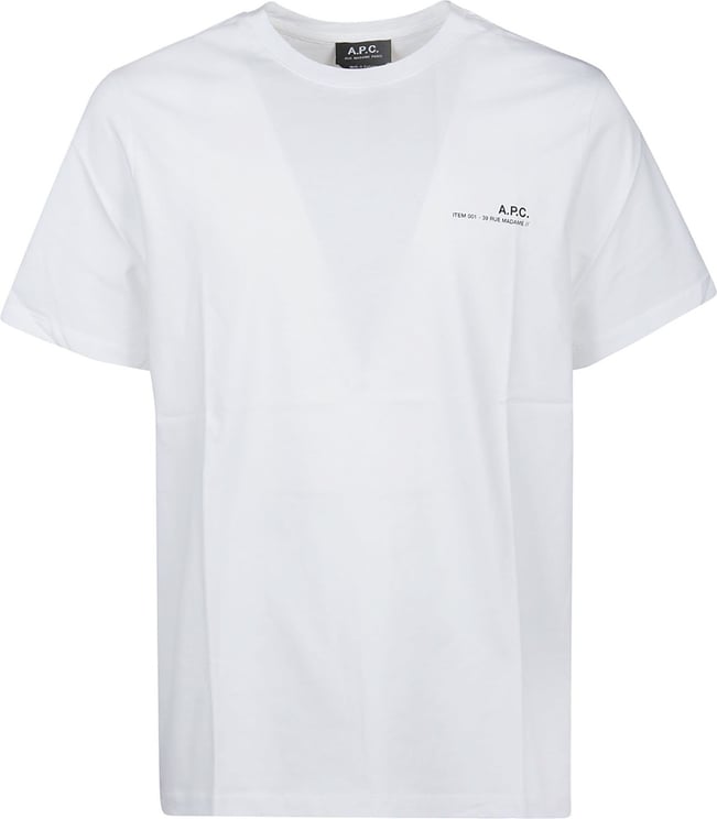 A.P.C. Item T-shirt White Wit