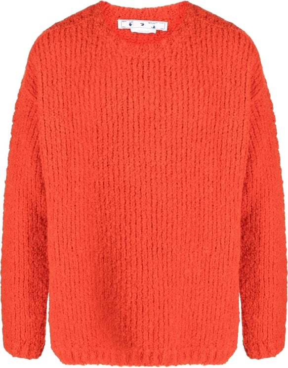 OFF-WHITE Funky Chunky Sweater Red
