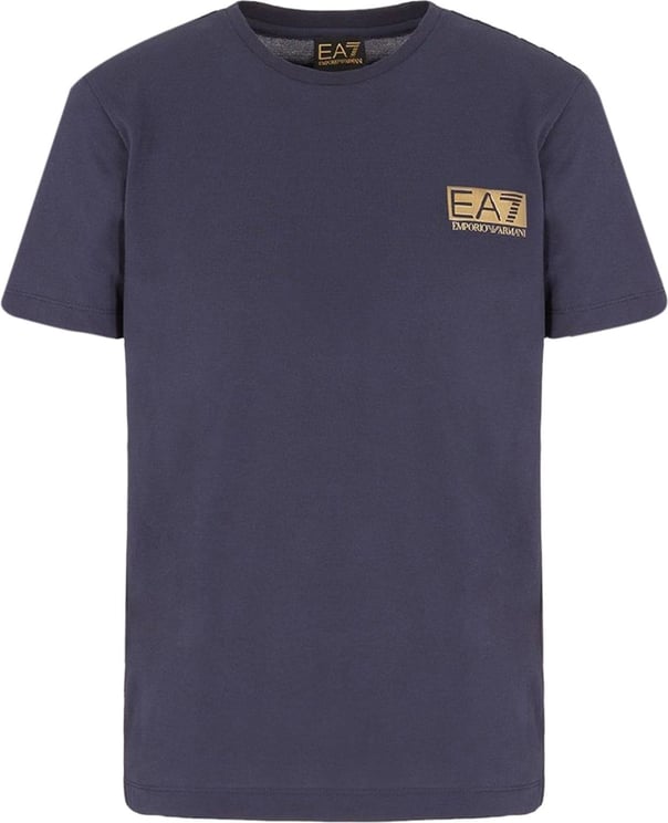 EA7 T-shirts Blauw
