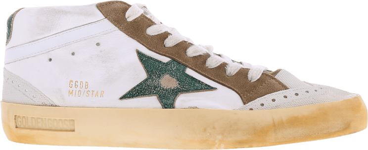 Golden Goose Mid Star Nappa Wit