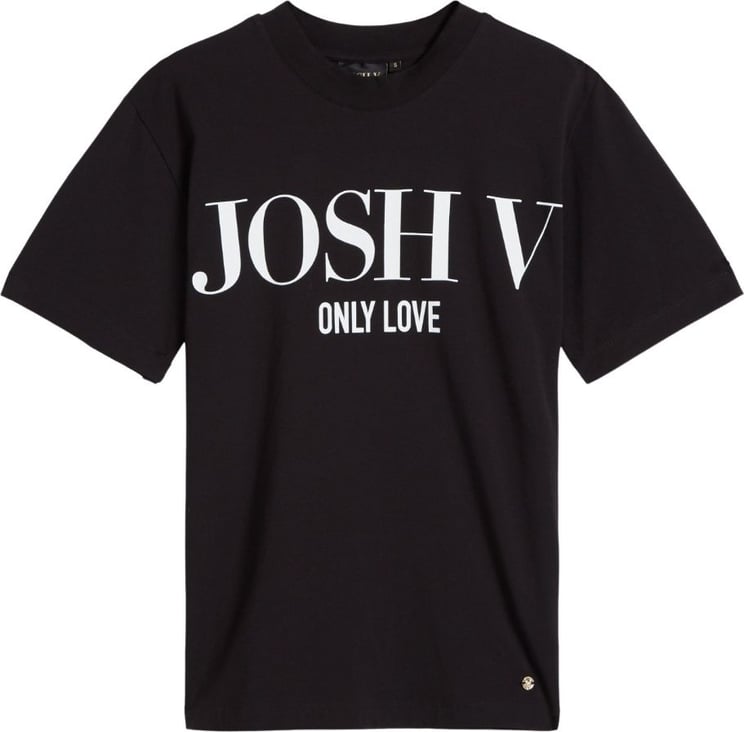 Josh V JV Teddy Only Love T-Shirt Black