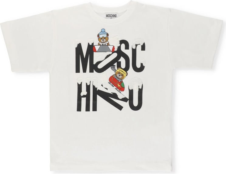 Moschino T-shirts And Polos Cloud White