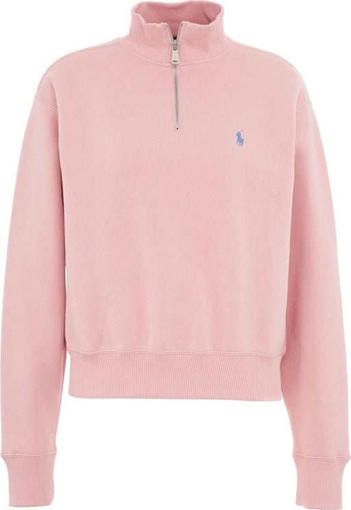 Ralph Lauren T-neck Sweater Pink Roze