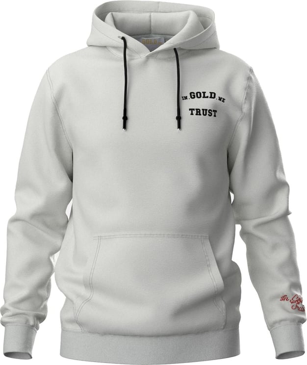 In Gold We Trust The Notorious Hoodie Blanc de Blanc White