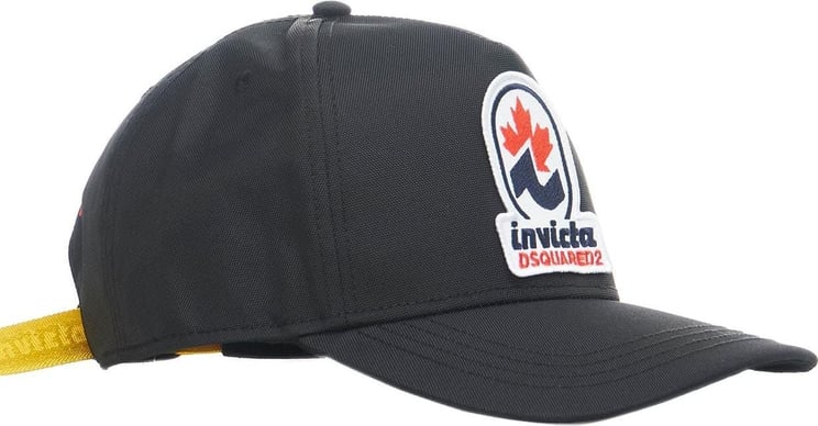Dsquared2 Baseball Cap With Logo Black Zwart