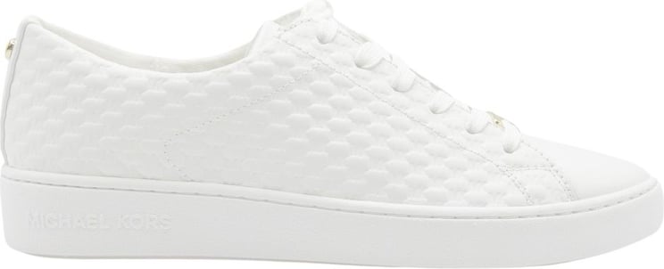 Michael Kors Keaton Monogram White Sneaker White Wit