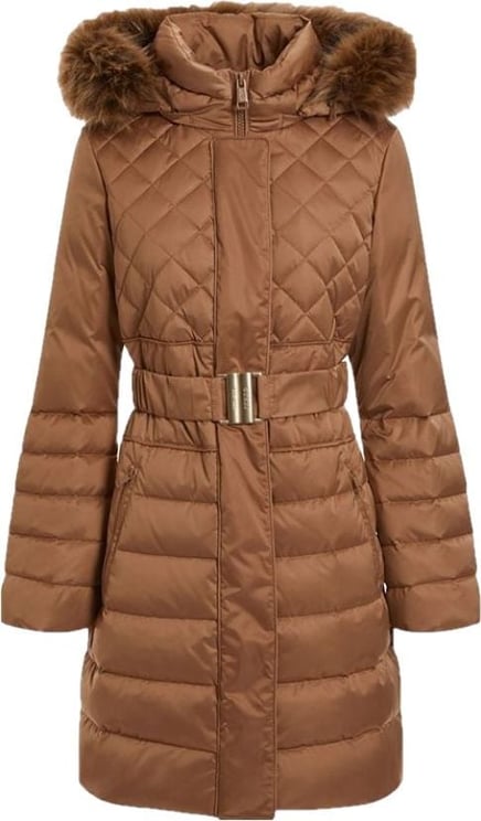 Guess Lolie Down Jacket Dames Brown Brown